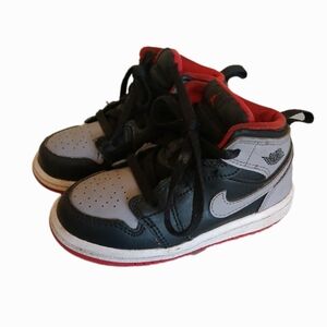 Jordan Kids Sneakers - Black, Gray, Red